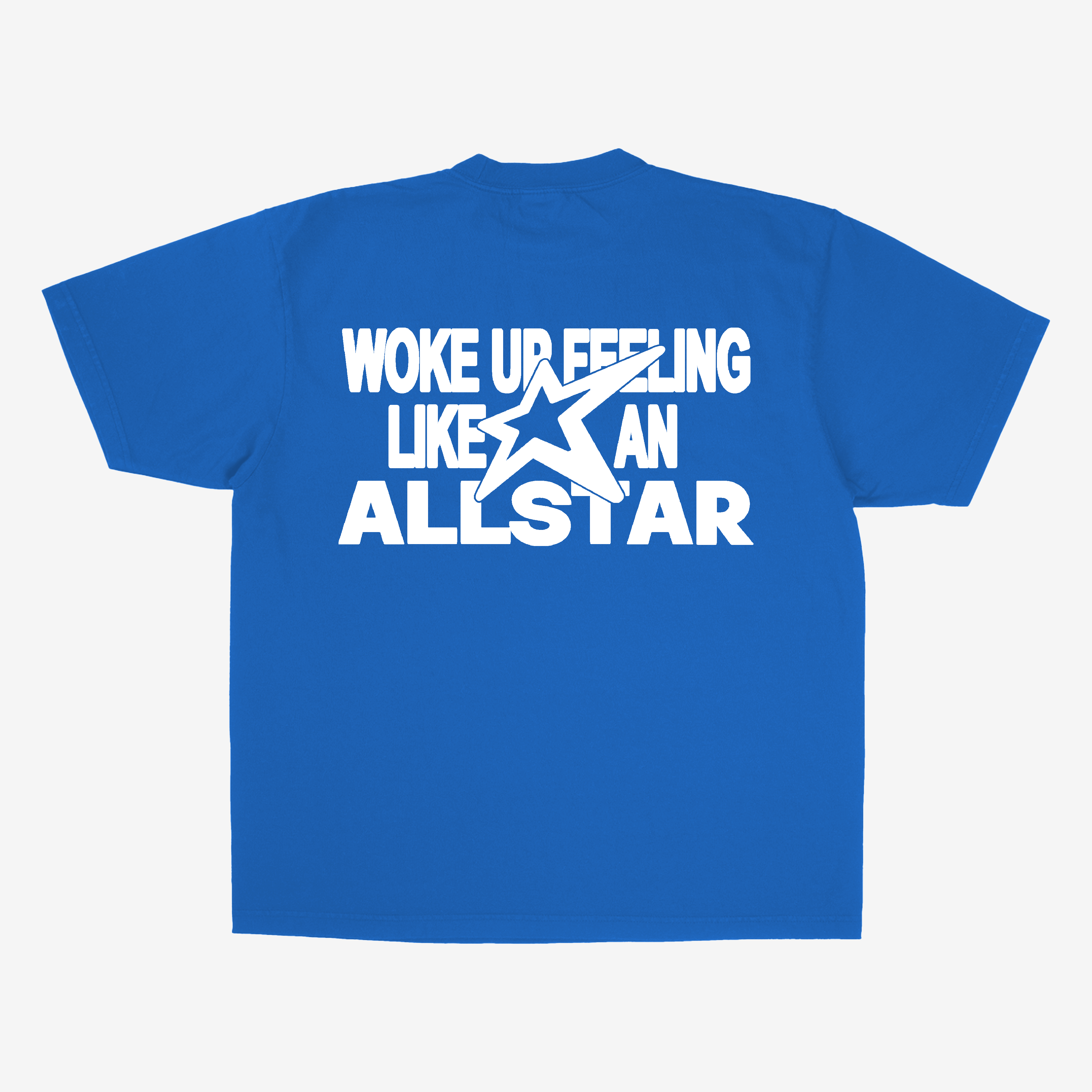 STATEMENT TEE (ROYAL BLUE)